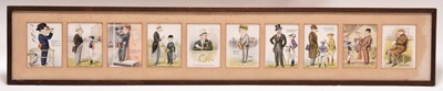 Lot 180 - After the Tout aka Peter Ronald Buchanan (c.1870-c.1950) Racing Caricatures