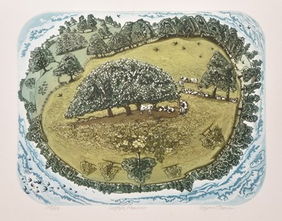Lot 48 - Thomas Glynn (b.1946) Suffolk Meadow and two further works